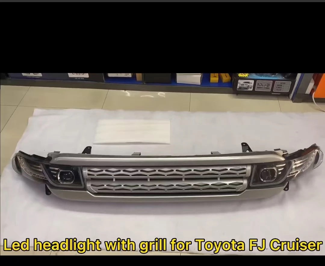 Toyota FJ CRUISER Led Headlights with Grill