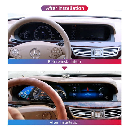 Octacore W221 Android Navigation All In One Screen For Mercedes Benz S class