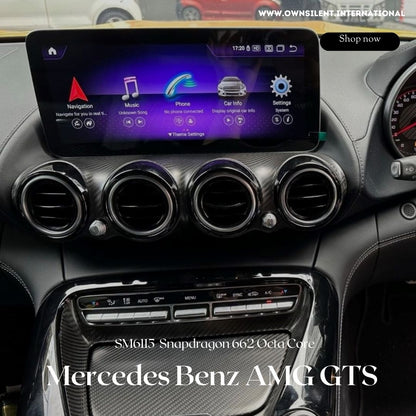 Mercedes Benz AMG GTS CARPLAY 8GB RAM Blu-ray Display Navigation System