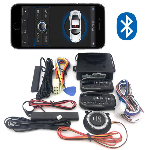 APP Control Automatic Start & Stop Keyless Entry System, Engine Start Alarm System