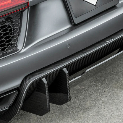 AUDI R8 CARBON FIBER REAR DIFFUSER