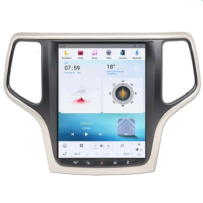 Jeep Grand Cherokee Android 12 CarPlay Tesla Screen