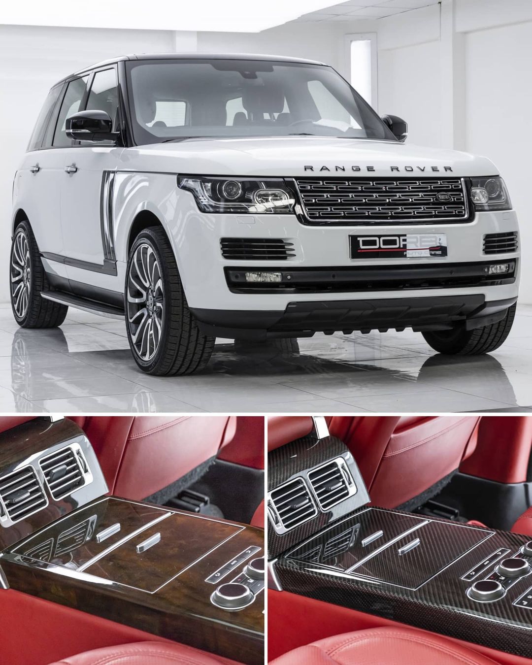 Range Rover Sport & Vogue Carbon Fiber Interior Parts