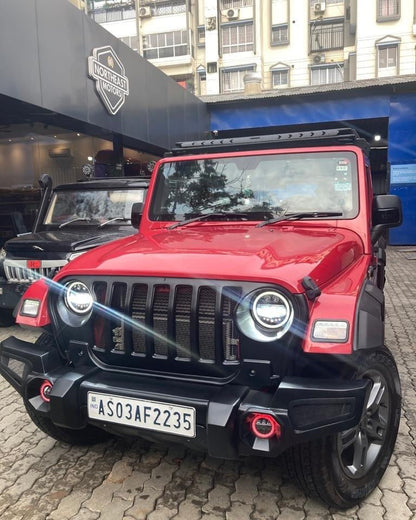 JL Wrangler Style Headlamps for New Mahindra Thar 2020+ Onwards