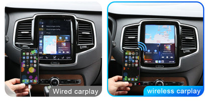 Wireless Apple Carplay For Volvo XC90/XC60/XC40/S90/S60/V60 Full Vertical Screen AI Upgrade