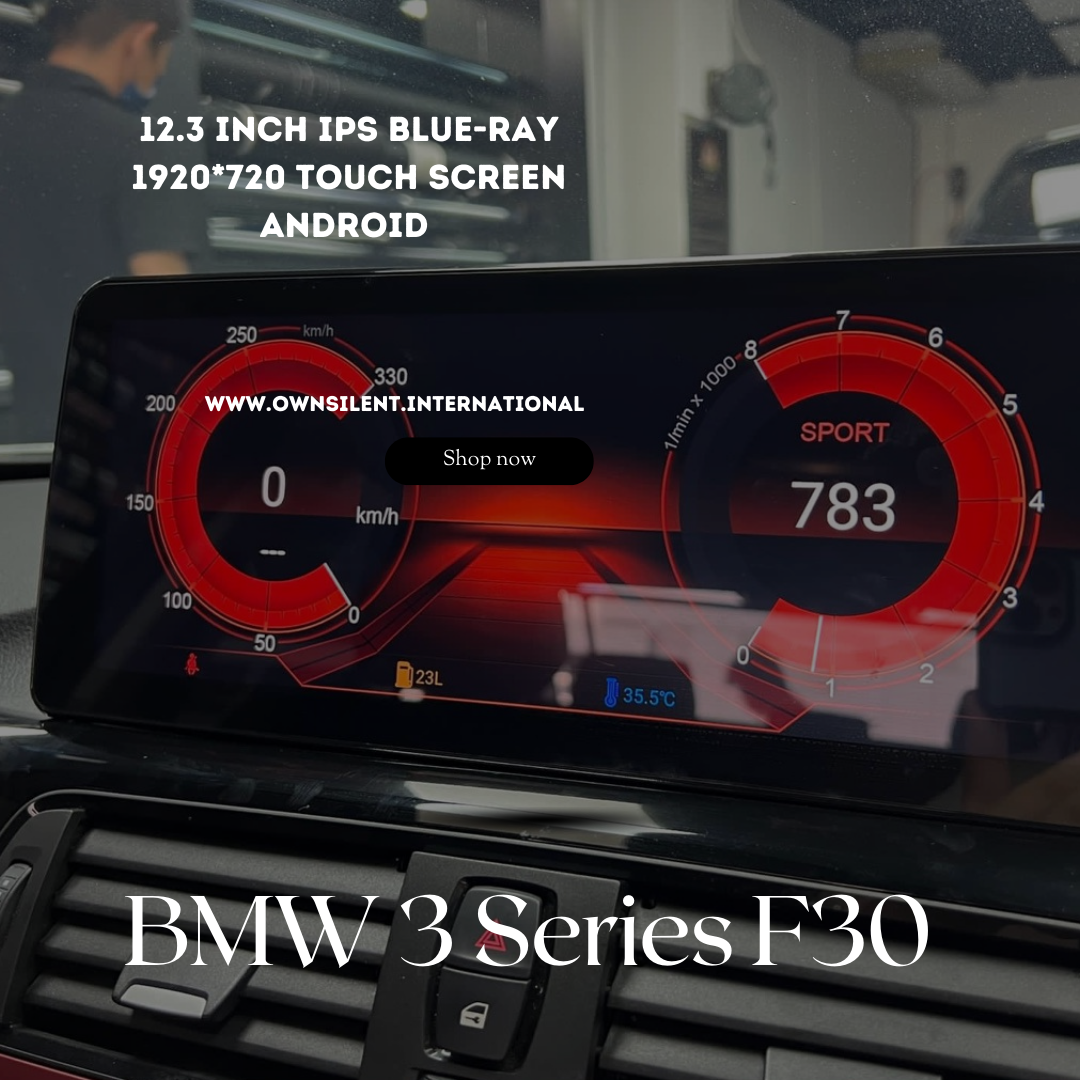 12.3” Blu-ray CarPlay Stereo Bmw 3 Series f30