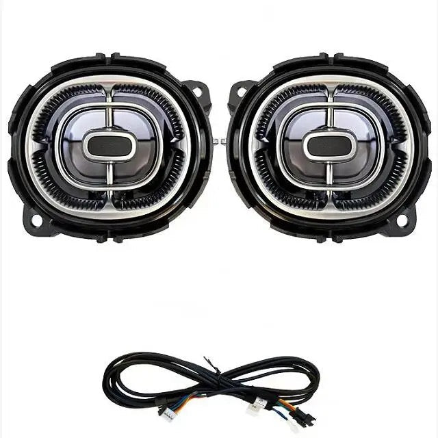 Front and Rear Air Vent Set for 2022 Mercedes Benz C-Class W206 with 64-Color Ambient Lighting