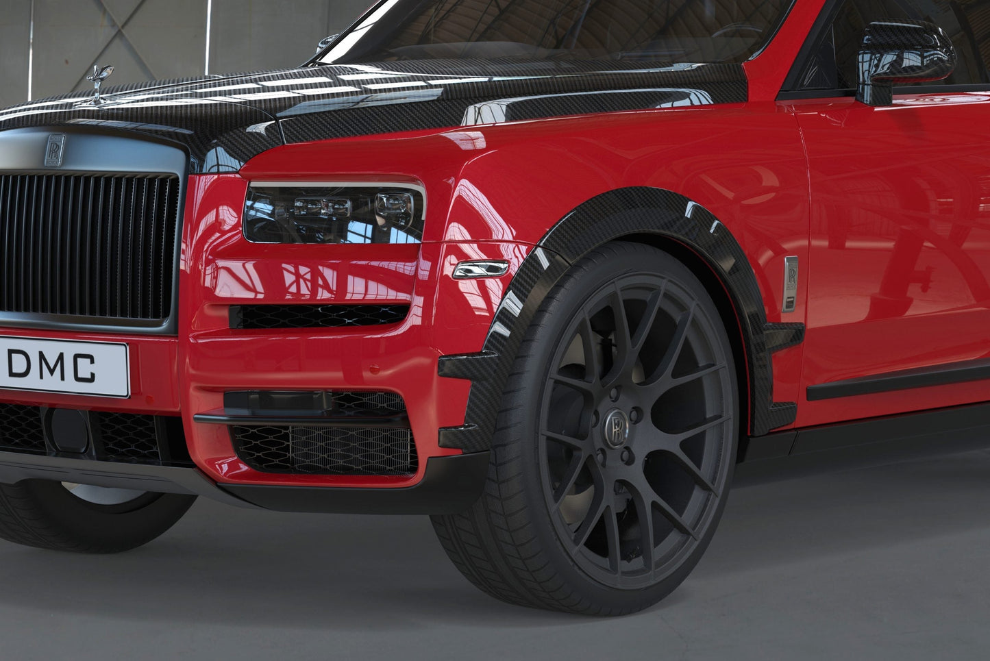 Rolls Royce Cullinan Black Badge Forged Carbon Fiber Wide Body Kit (fits the OEM) Extension Flares