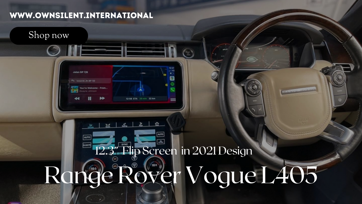 12.3 inch Android Carplay 4k 360 For Range Rover Vogue L405