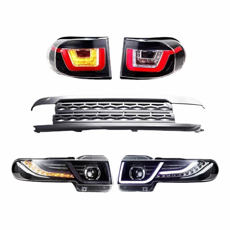 Toyota FJ CRUISER Led Headlights with Grill