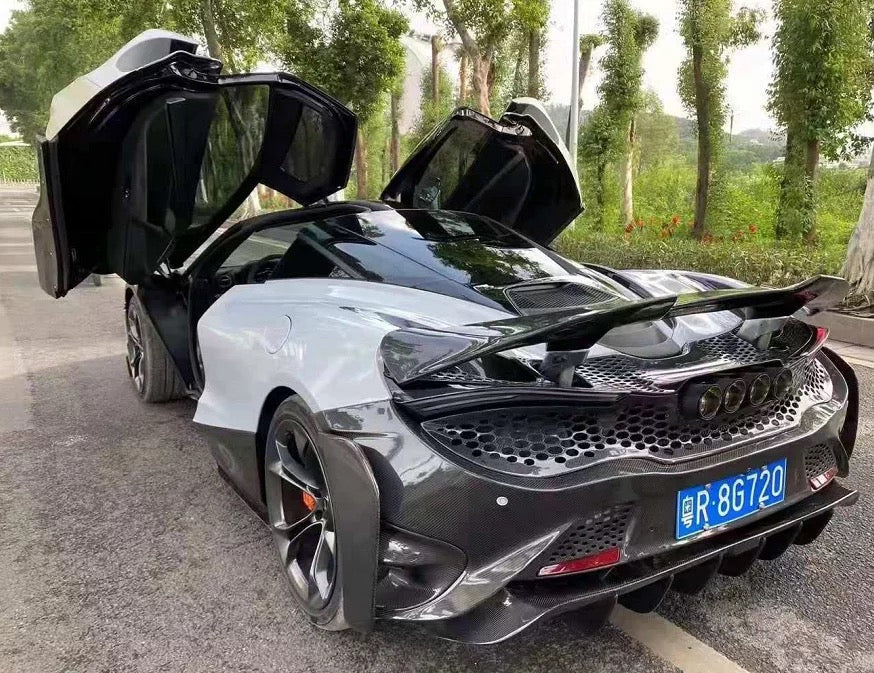 Mclaren 720s Upgrade 765LT Style Carbon Fiber Body kit For 720s