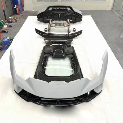 DRY carbon fiber performante LP640-4 body kit for HuracanL P610 LP580/  Huracan Spyder