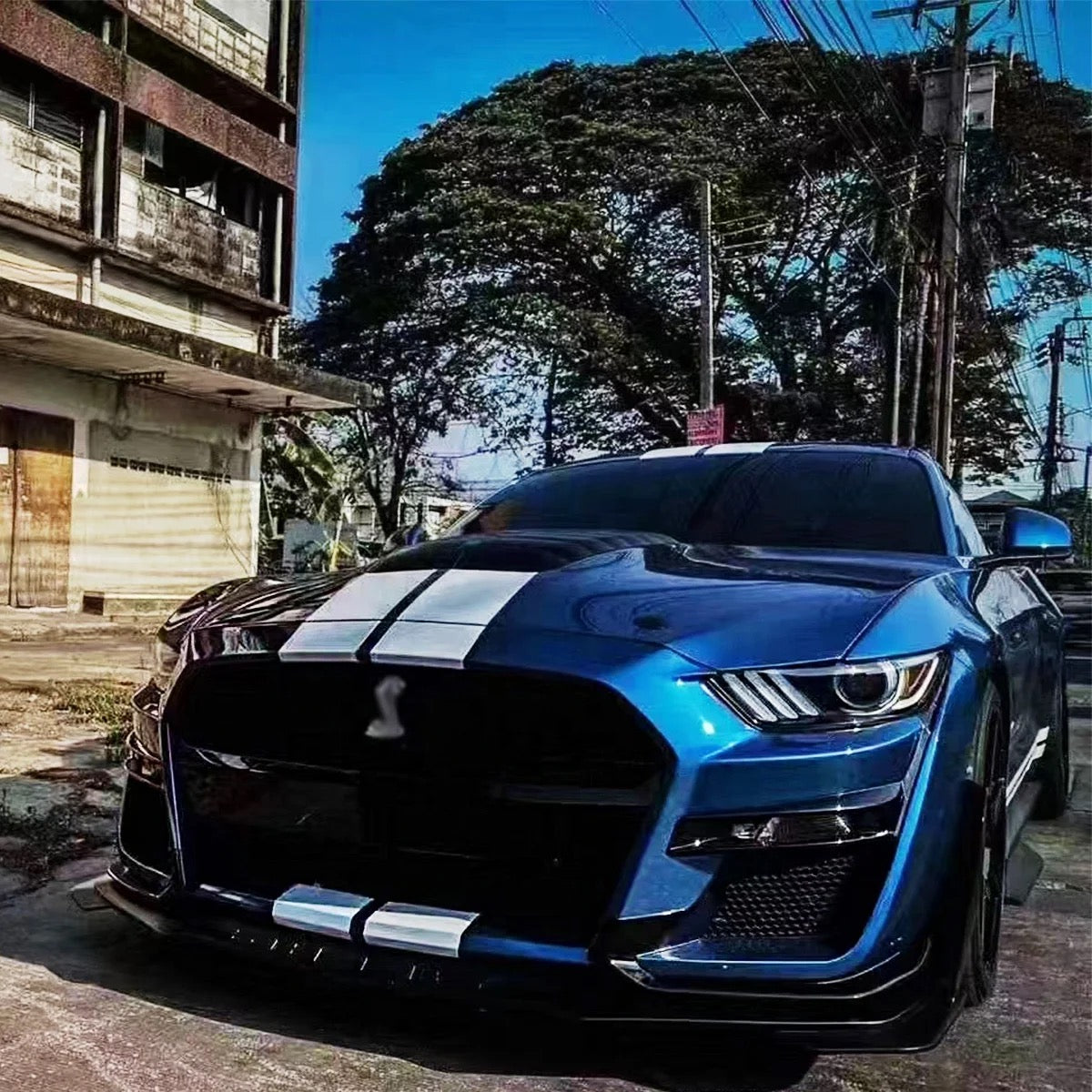 Ford Mustang 2015-17 Facelift Body Kit GT500 Shelby Model