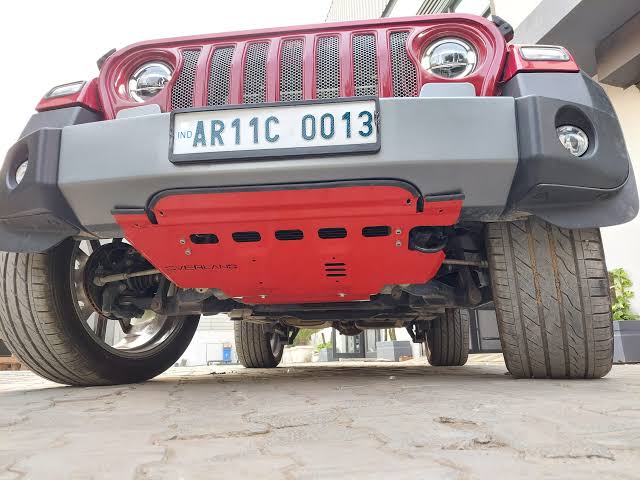 Mahindra Thar 2020 BS6 Radiator Protection Guard Kit