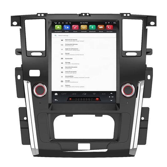 12.1 Inch Car Audio GPS Player For Nissan Patrol Y62 Royale Armada 2010 2011 2017 2018 Android Auto Stereo IPS