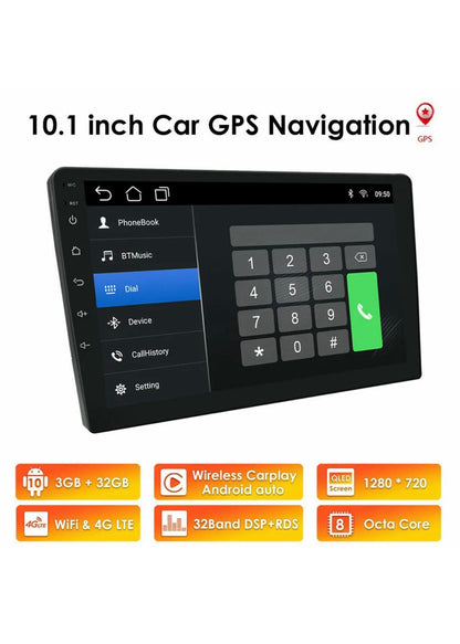 OSI-TDA7851 4GB Ram Android CarPlay Stereo With QLED Display DSP Music