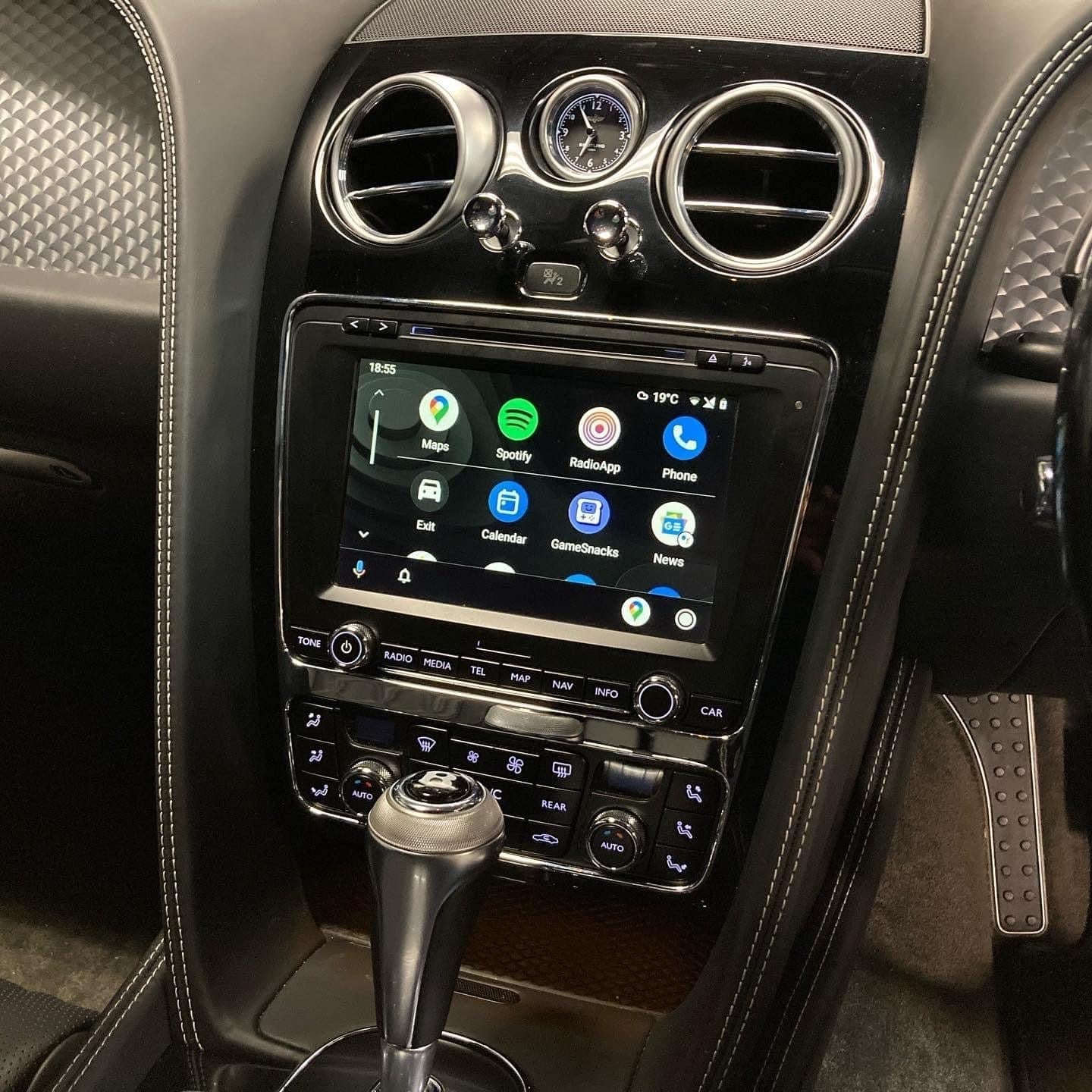 Bentley Continental/GT/Flying Spur 2012-2017 Apple CarPlay & Android Auto