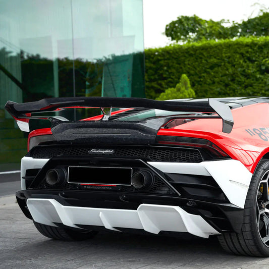 LAMBORGHINI HURACAN EVO MONZA EDIZIONE REAR WING W/ INTEGRATED DECKLID (MATRIX)