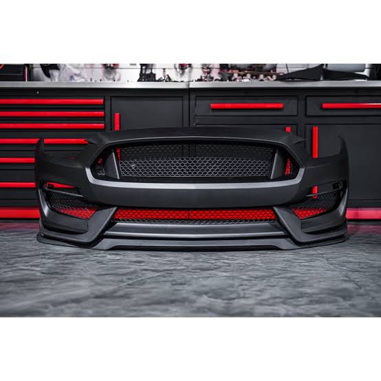 CARBON FIBER front bumper FOR MUSTANG 2015 GT350 Style