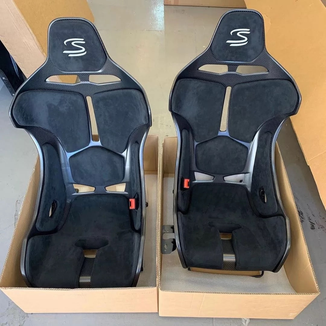 Mclaren 600LT 675LT 650S 12C Senna Bucket Original Carbon Seats