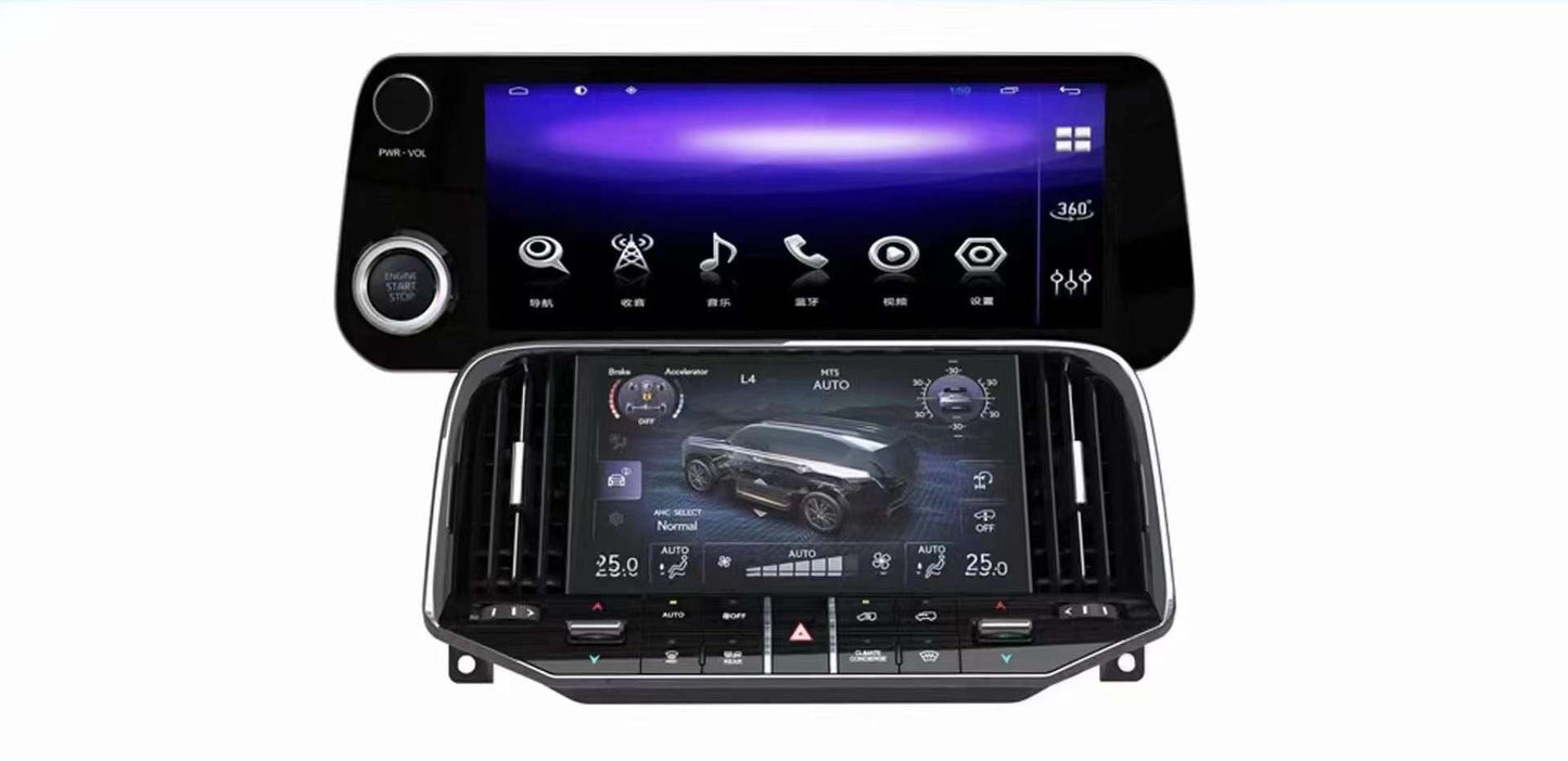 Land Cruiser 200 2008-21 upgrade to Lexus LX600 Design Android Radio