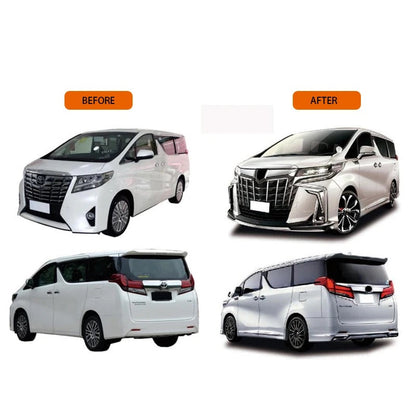 Toyota Alphard 2015-17 Exterior Body Kit Facelift Upgrade to 2018