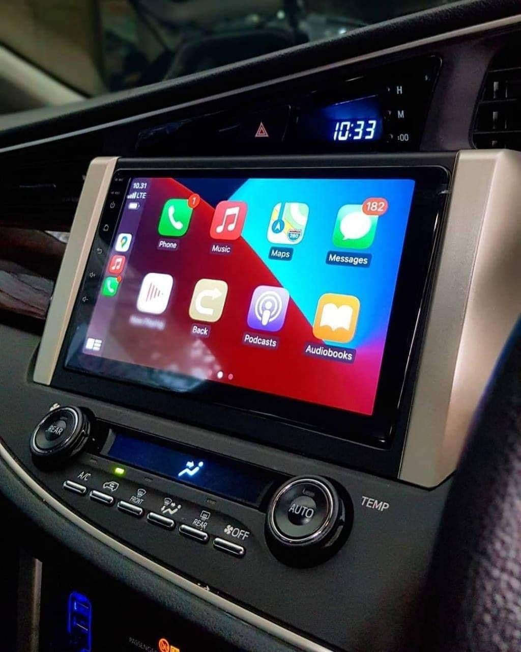 9” CarPlay DSP 2GB RAM MTK ANDROID Stereo Toyota Innova Crysta