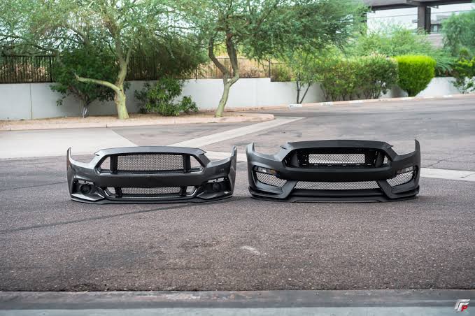 CARBON FIBER front bumper FOR MUSTANG 2015 GT350 Style