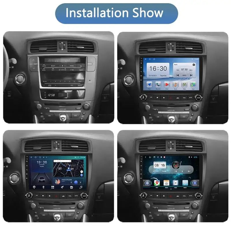 Lexus IS 240 IS300 IS350 GS300 GS350 2005-12 4GB Android Stereo Apple CarPlay