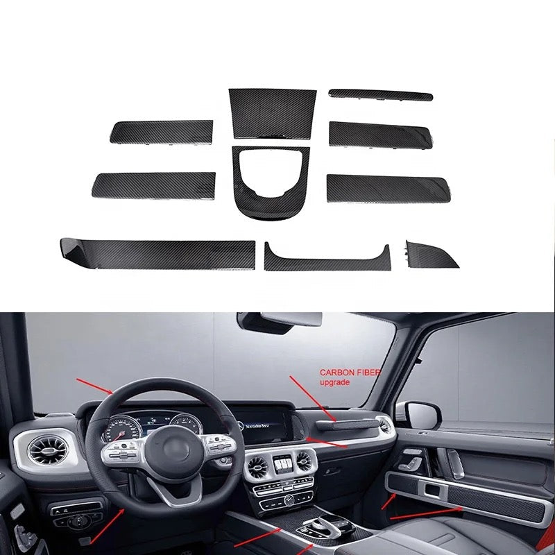 G-class W464 G63 G55 G500 Original Carbon Fiber Interior kit