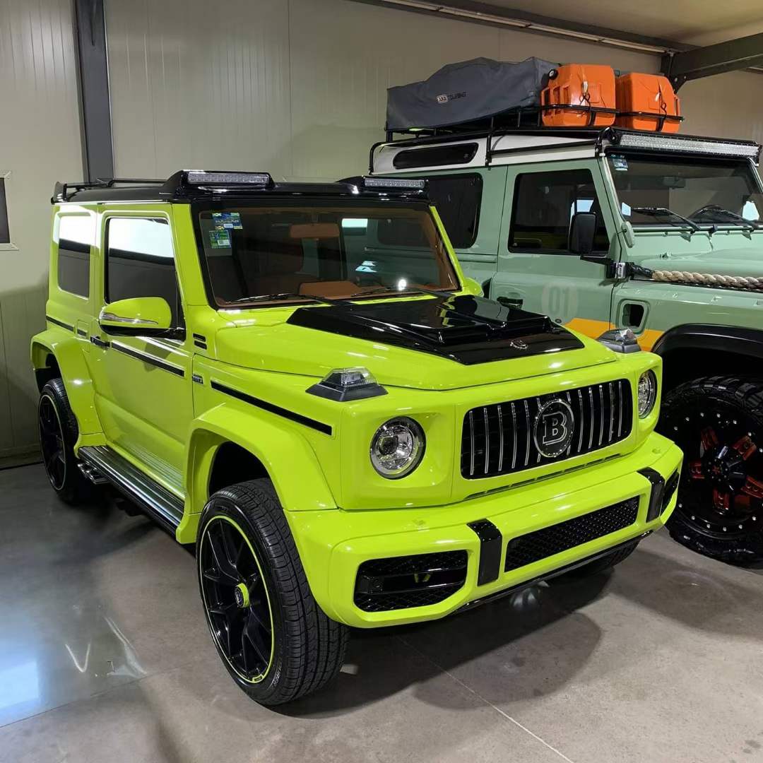 New Suzuki Jimny JB74 2019-22 Upgrade to Mercedes Benz G63 Brabus Body Kit