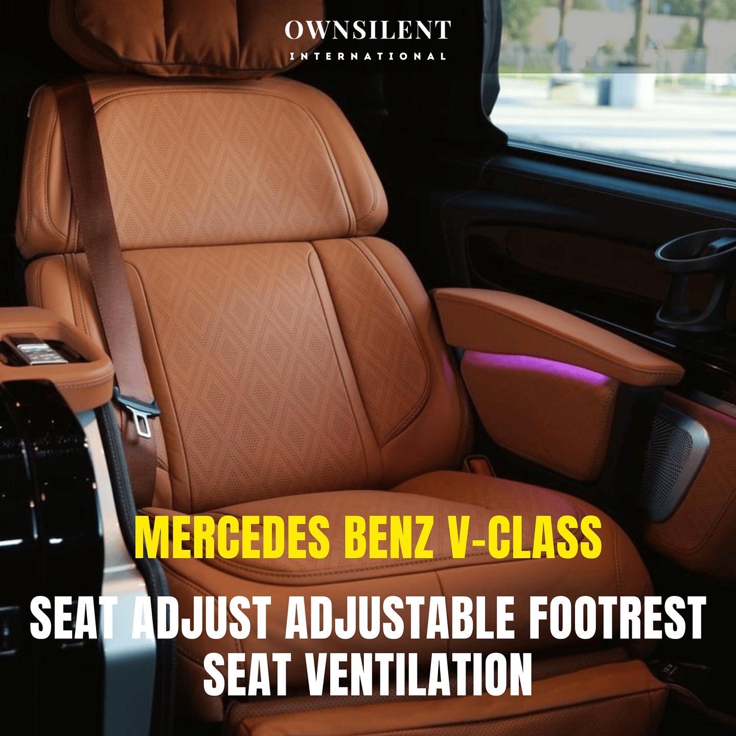 Mercedes Benz V Class Luxury Seats