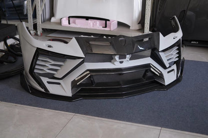 Mansory Style Front Dry Carbon Fiber Bumper For Lamborghini Urus