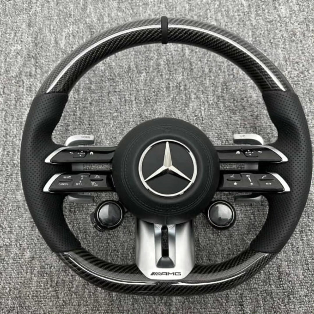 G63 2019-24 Old Steering Wheel Upgrade To New In Amg Style with Amg U88