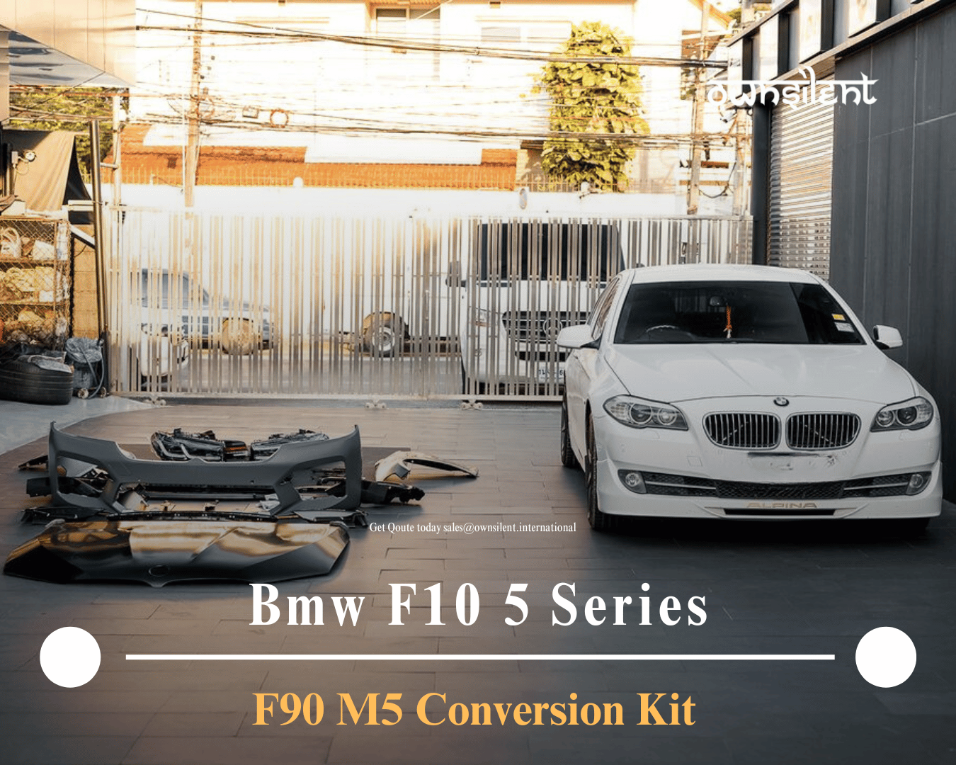 BMW 5 Series F10 Conversion To F90 M5 Body Kit