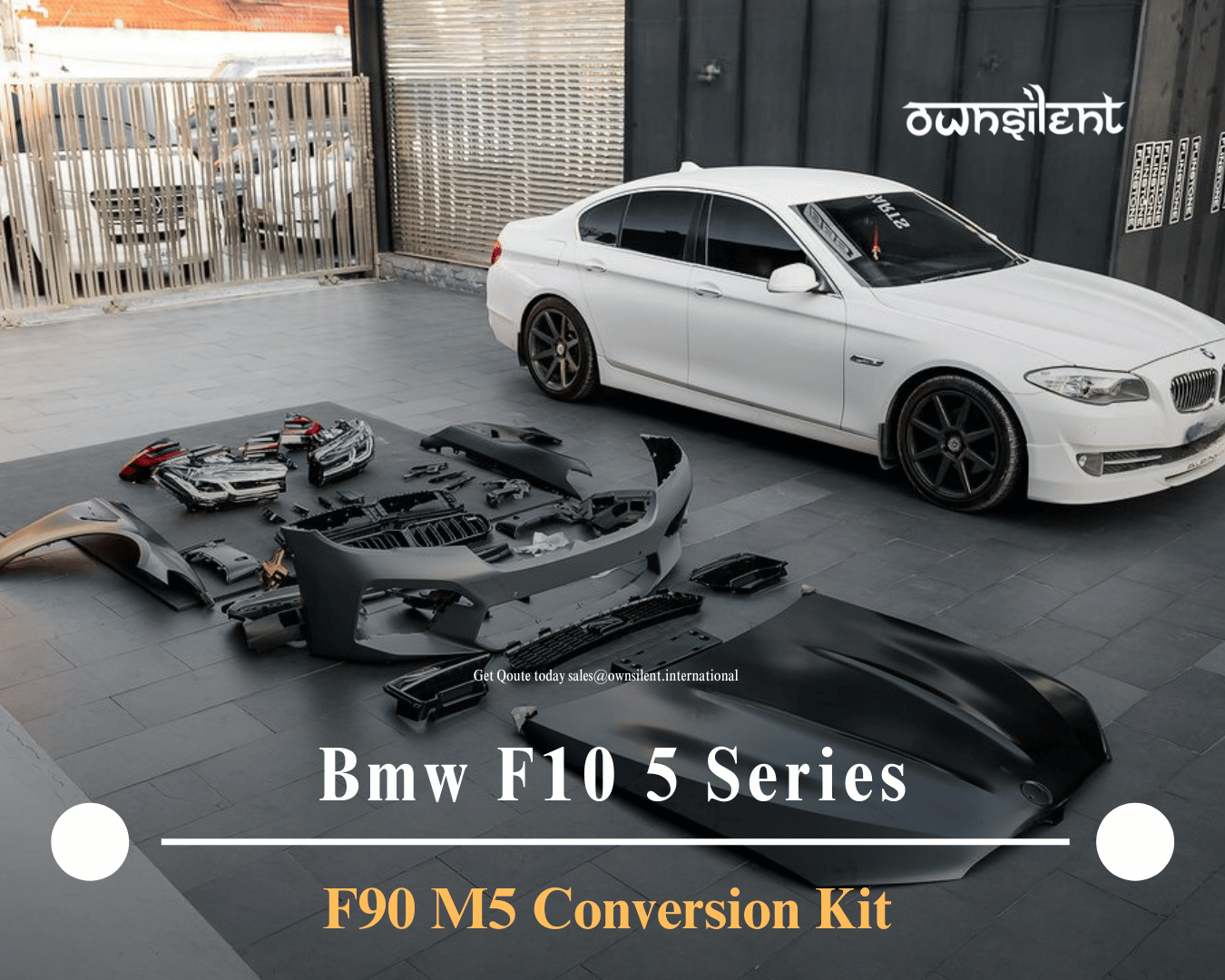 BMW 5 Series F10 Conversion To F90 M5 Body Kit