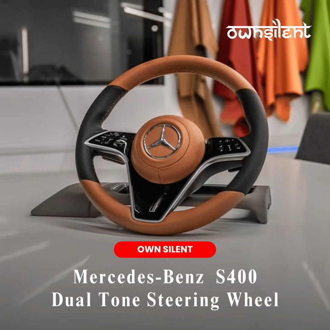 Mercedes-Benz S400 Dual Tone Custom Design Steering Wheel