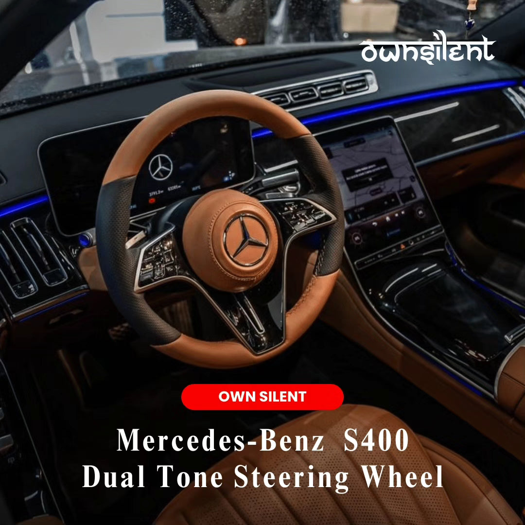 Mercedes-Benz S400 Dual Tone Custom Design Steering Wheel