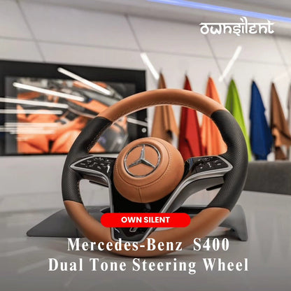 Mercedes-Benz S400 Dual Tone Custom Design Steering Wheel