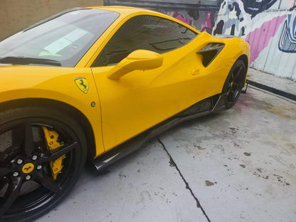 Ferrari F8 upgraded M style body kit, dry carbon fiber material