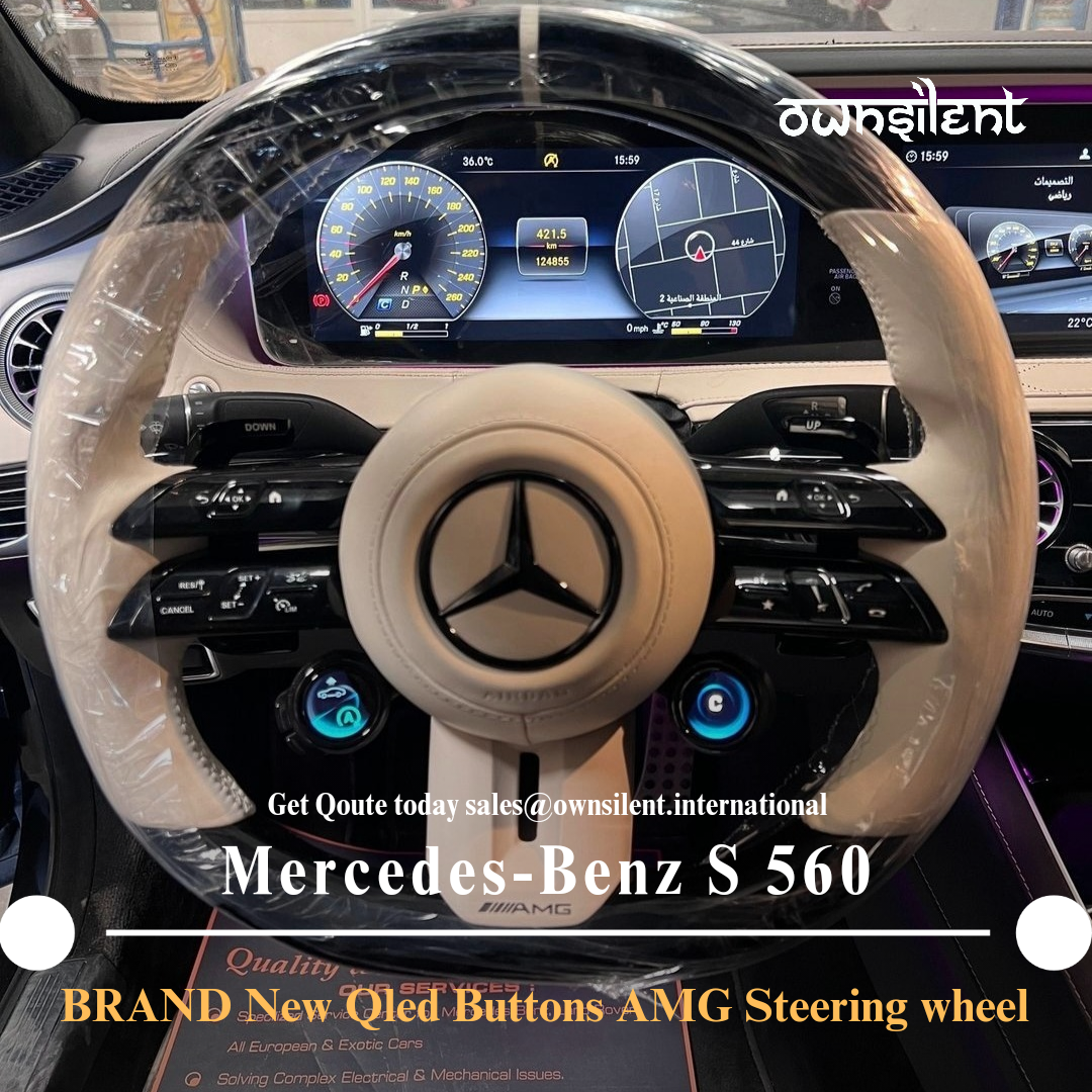 Mercedes-Benz S560 Steering Wheel Cluster NTG 5.5 MOUSE Upgrade