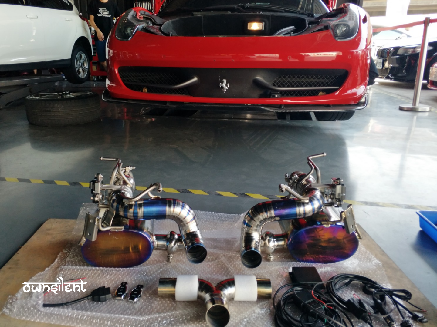 Ferrari 458 Exhaust System