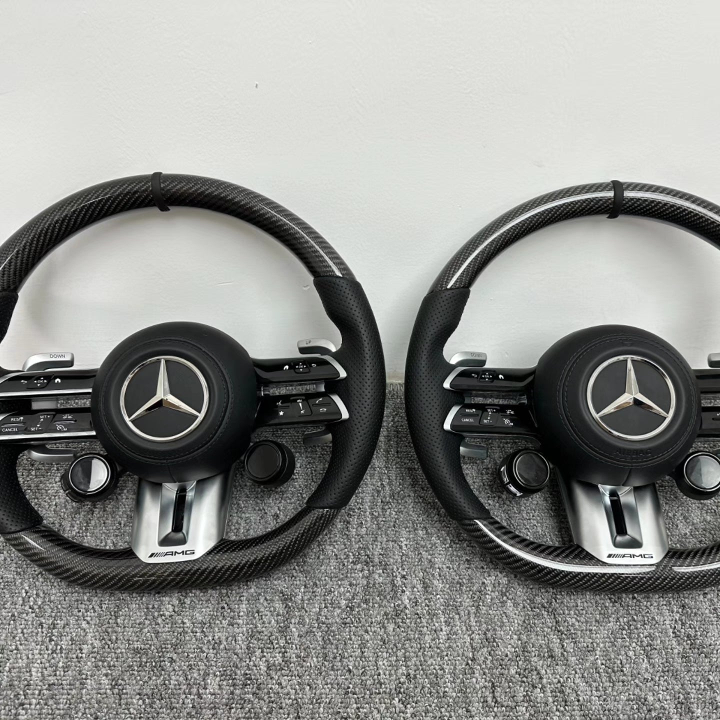 G63 2019-24 Old Steering Wheel Upgrade To New In Amg Style with Amg U88