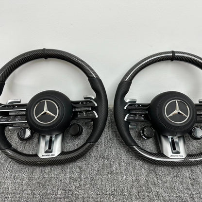 G63 2019-24 Old Steering Wheel Upgrade To New In Amg Style with Amg U88