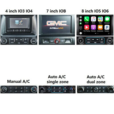 GMC Yukon Chevrolet Tahoe Suburban 15-18 4GB CARPLAY